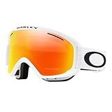 Oakley OO7113 O-Rahmen 2.0 Pro M, mattweißes Brillenband/Fire Iridium Skibrille + Oakley...