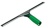 UNGER Fensterreiniger ErgoTec Hard (Länge 35 cm, Fensterabzieher, Harter Wischergummi, ideal für...