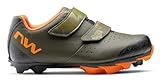 Northwave Origin Junior MTB Schuhe, Fahrradschuhe Mountainbike XC, Orange 36