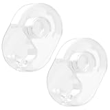 Hemobllo 2 Stück Klebebandhalter 1,5cm für Washi Tape Transparenter Kunststoff Abroller Kompakter...