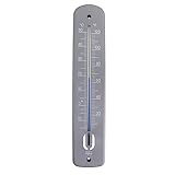 Großes Außenthermometer - 380mm Gartenthermometer Outdoor für den Einsatz in Garten Gewächshaus...