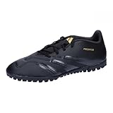 adidas Unisex Predator Club Football Boots Turf Fußballschuhe, core Black/Carbon/Gold met, 42 EU