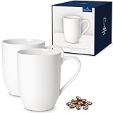 Villeroy & Boch - For Me Henkelbecher 2-teilig 290 ml Weiß, Spülmaschinenfest, Mikrowellensicher,...