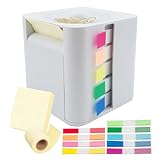 Selbstklebender Notizspender für Büro, Organizer für Haftnotizen auf Rolle –...