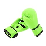BESPORTBLE Boxhandschuhe Grün für Jugend Sparring Taekwondo Kickboxen mit Schaumstoffpolsterung...