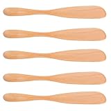 ERYUE Hochwertiges Buttermesser aus Holz, Exquisiter Marmeladenmesser-Spreizer für die Küche zu...