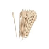 Fackelmann Fingerfood-Sticks 50er Set – Spieße aus Holz für kleine Snacks – 50 Party-Picker...