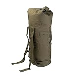 Mil-Tec US Seesack mit Doppelgurt PES (75 Liter) • Bundeswehr Rucksack mit 2 gepolsterten...