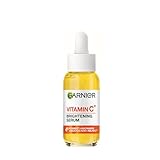 Garnier SkinActive Vitamin C Brightening Serum gegen dunkle Flecken, Gesichtsserum mit Vitamin C,...
