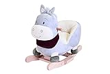 Knorrtoys 40375 Schaukeltier Paul Donkey Grey mit Sound