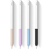 YINVA Silikon Griff Schutzhülle für Apple Pencil 2. Generation 4 Stück Apple Pencil Hülle...