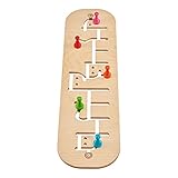 Selecta 60007 Garderobe Movella, Holzgardrobe Kinder, 74 x 20,5 cm