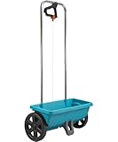 Gardena Streuwagen L: Universalstreuer zum Ausbringen von Dünger, Samen und Streusalz, 45 cm...
