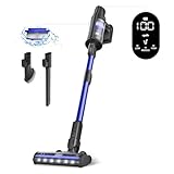 Gevi Akku Staubsauger, 38000pa/500W/100Mins, Leichter kabelloser Staubsauger, XL Staubbehälter,...