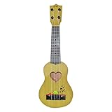 TYTUOO Kinderspielzeug Ukulele Gitarre pädagogisches Musikinstrument für Kinder (B, One Size)