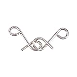SPYMINNPOO 8-teilige Metalldraht-Rätsel für Spielzeug für Erwachsene und, Resistent Gegen...