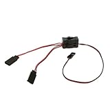 AKSDYIR Rc Auto Lampe Kits Für TRX-4 Für SCX10 1/10 2 3 4-Wege Licht Split EIN/aus Controller...