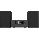 KENWOOD M-925DAB-B - Micro HiFi-System mit DAB+, CD, USB, Bluetooth, 2 x 50 Watt RMS und...