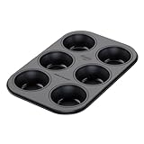 Dr. Oetker Classic Muffinform 6er – Hochwertiges Muffinblech aus Stahlblech, PFAS-frei &...