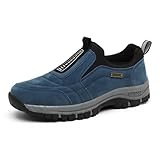 ACosySch Orthopädische Schuhe Herren extra breite Schuhe Slip On Walking Schuhe mit...