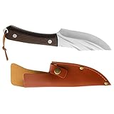 PAMINGONO Fleischhackmesser mit Ergonomischem Griff Rostfrei Strapazierfähig Schutzscheide Tragbar...