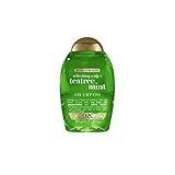 OGX Refreshing Scalp Teatree Extra Strong Shampoo (385 ml), pflegende & belebende Haarpflege mit...