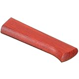 HIAKDOFT Küchenmesser Ersatzgriff aus Rotem Pearwood Holz Rutschfester Holzgriff für Cutter mit...