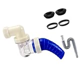 Wsdsgz Badezimmer Waschbecken Riecht Nicht Wandabläufe 45-Grad Kunststoffdichtungen Allgemeine...