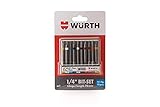 Würth Bit-Sortiment 1/4 Zoll mit Gürtelclip 10-teilig (Art.-Nr.: 0614250010)