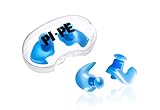 PI-PE wasserdichte Ohrstöpsel für Kinder aus Silikon - Komfortable Ohrenstöpsel zum Schwimmen,...
