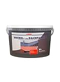 Sockel- & Dachfarbe Schiefer matt 5 LITER ca. 30 m² Wilckens Sockelfarbe Dachfarbe Farbe...