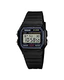 Casio Unisex Watch in Resin/Acrylic Glass with Date Display and LED Light - Water Resistance & Alarm