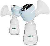 NENO Angelo Milchpumpe Elektrisch Tragbare – Dreiphasen Milch Pumpe Kabellos – Muttermilch...