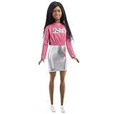 Barbiepuppe, Brooklyn Barbie aus der Adventure for Two Barbie Serie, schwarze Barbie mit Zöpfen,...