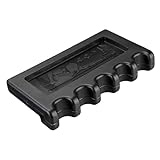 Xijobido Billiardzubehör - 5-fach Queue-Halter mit gewichteter Basis - Kompakte rutschfeste...