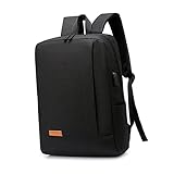 LIFKOME 1stück Unisex Laptop Rucksack Mit Usb Ladeanschluss Wasserdichter Casual Backpack Für...