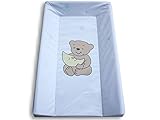 Wickeltisch Wickelbrett Wickelplatte Wickeltischauflage 80x50 cm Phthalatfrei blau