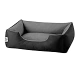 BedDog Hundebett LUPI, Hundekissen mit Abziehbaren Waschbaren Bezug, Hundekorb, Hundesofa, für...