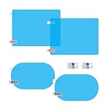 HVCRJY 4 PCS Rückspiegel Regenschutzfolie für BMW 1er (F40 ab Bj.2019), Pet Material Antibeschlag...