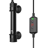 NICREW Aquarium Heizer 50 W, Temperatur einstellbare Aquarium Heizung mit Controller für Aquarien...