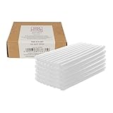 IDEA HOME Heißklebestifte, 100 x 7 mm, transparent, Universal, für Heißklebepistole, ideal für...