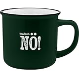 GRUSS & CO XL-Becher Motiv 'Nö' | Lieblingsbecher aus Porzellan, Tasse mit Spruch, 55 cl, mit...