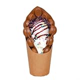 SMZhomeone Eiscreme Modell Ei Waffel Eis Modell Eis Lebensmittel Gefälschte Ei Waffel Display...