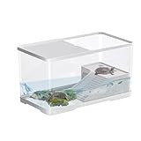 Schildkrötenbecken – großes Schildkrötenbecken-Aquarium, transparentes...