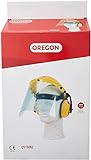 Oregon Q515062 Polycarbonat Visier Gesichts und Gehörschutz Kombination für Trimmer und...