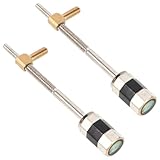 Hoement 2 Stück Violinbogen Schrauben Ersatz aus Metall für Violinenbogen Frosch Schrauben...