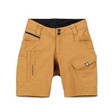 TRUEWERK Damen Workwear Shorts - T1 WerkShorts - Relaxed Fit, leicht, feuchtigkeitsableitend, Shorts...