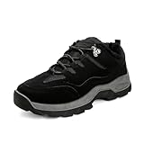 Wanderschuhe Herren Winter Warm Gefütterte Trekkingschuhe Winterschuhe, rutschfest Leichte...