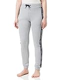 Tommy Hilfiger Damen Jogginghose Sweatpants Lang, Grau (Grey Heather), S
