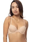 Dorina Damen Push Up BH, Plunge T-Shirt BH, mit Bügel Gepolstert Gemoldete Cups, Michelle,...